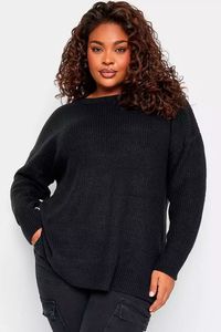 Elegants un ērts sieviešu džemperis - lielie izmēri sievietēm